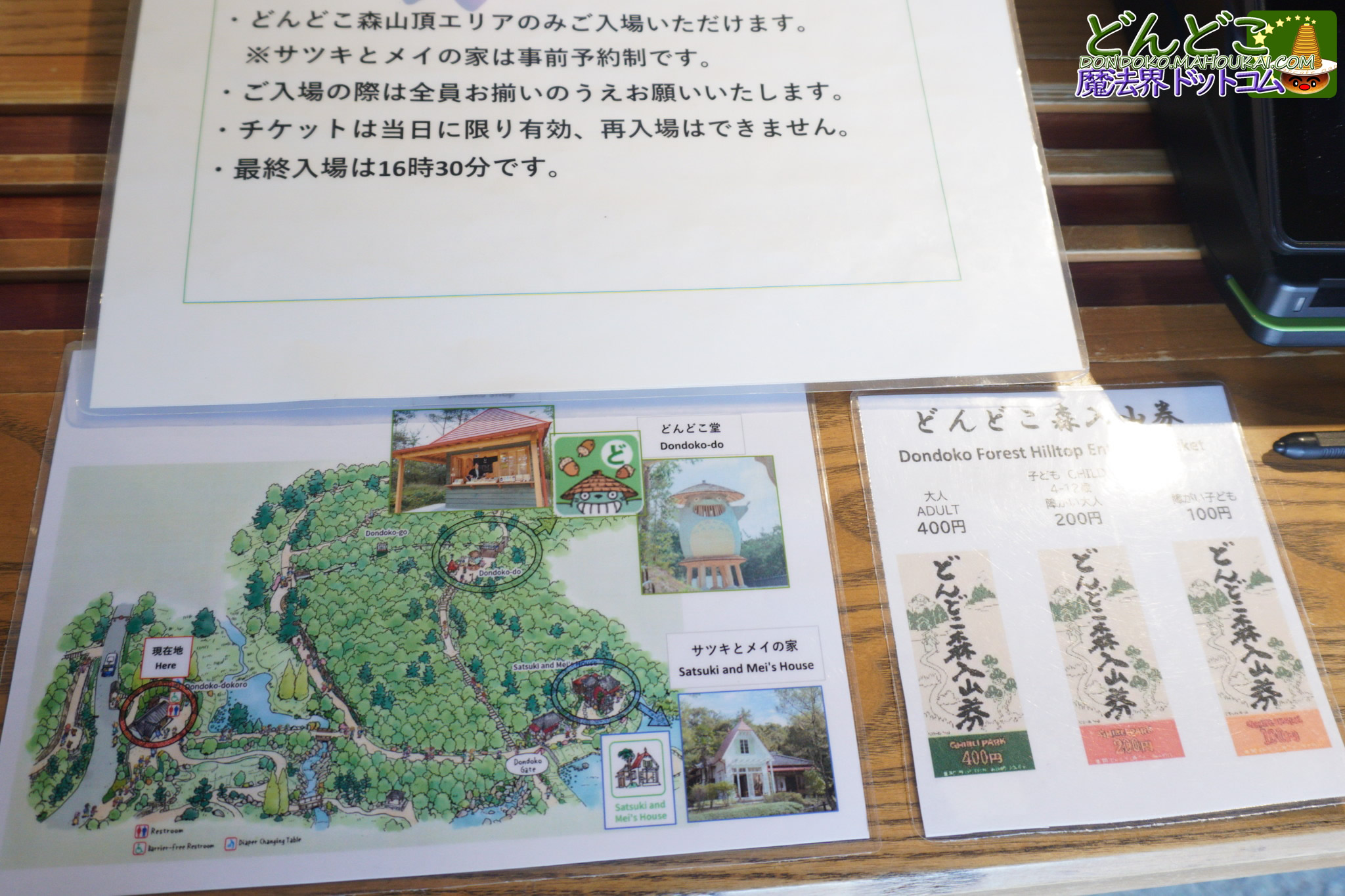 どんどこ森山頂エリア入山チケット（当日券）を「どんどこ処」で発売開始！2025年4月