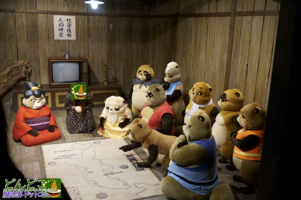 【写真撮影スポット】ジブリのなりきり名場面展 紹介 中央展示室「ジブリの大倉庫」ジブリパーク