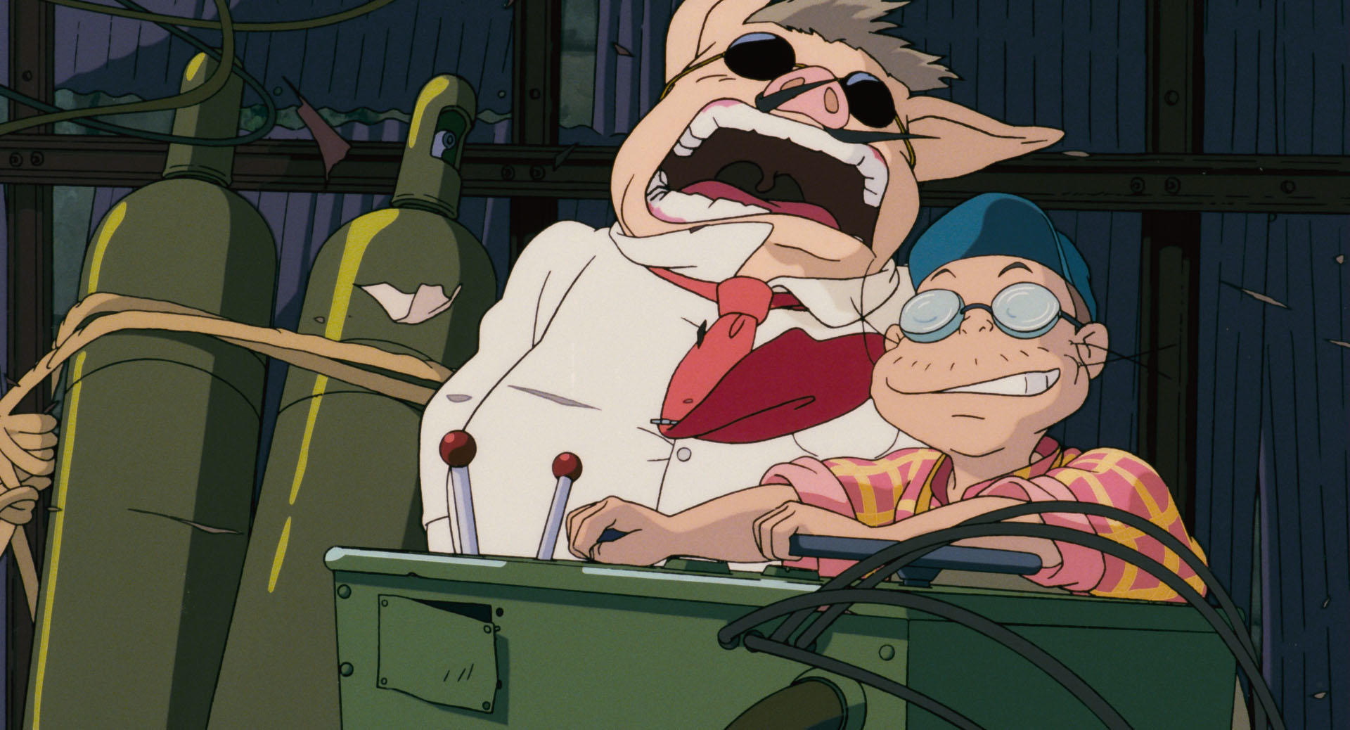 【写真撮影スポット】紅の豚「ポルコ・ロッソ」とピッコロおやじになろう♪ジブリのなりきり名場面展 ジブリの大倉庫 ジブリパーク