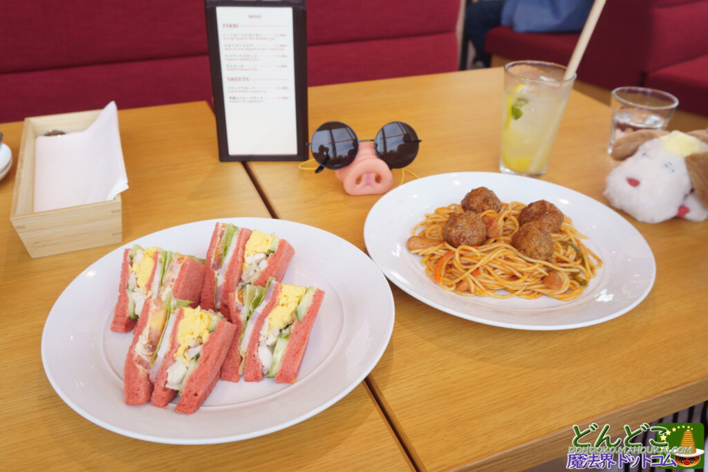 カフェ ロタンダ風ヶ丘｜紅の豚 サボイア 展示 ナポリタン etc｜ジブリパーク（無料エリア）モリコロパーク｜愛・地球博記念公園 北口