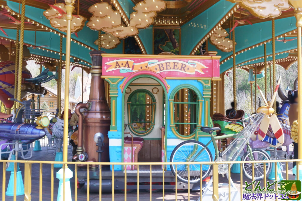 「魔女の谷」メリーゴーランド 乗り物一覧&利用料金|ジブリパーク