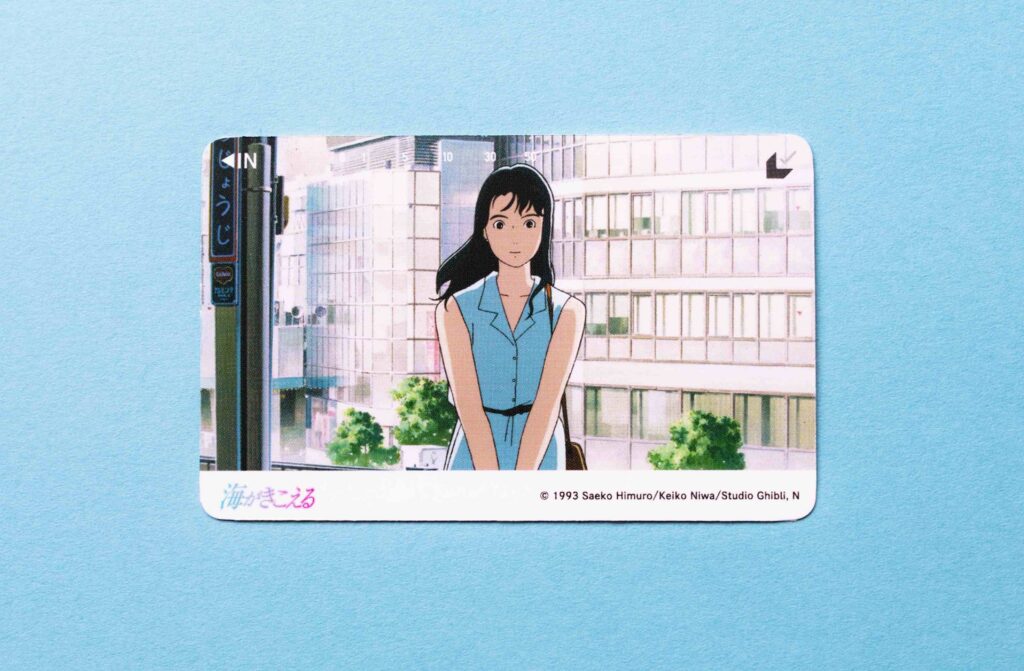 前売りチケット ムビチケは『海がきこえる』90年代「テレホンカード風」デザイン発売！