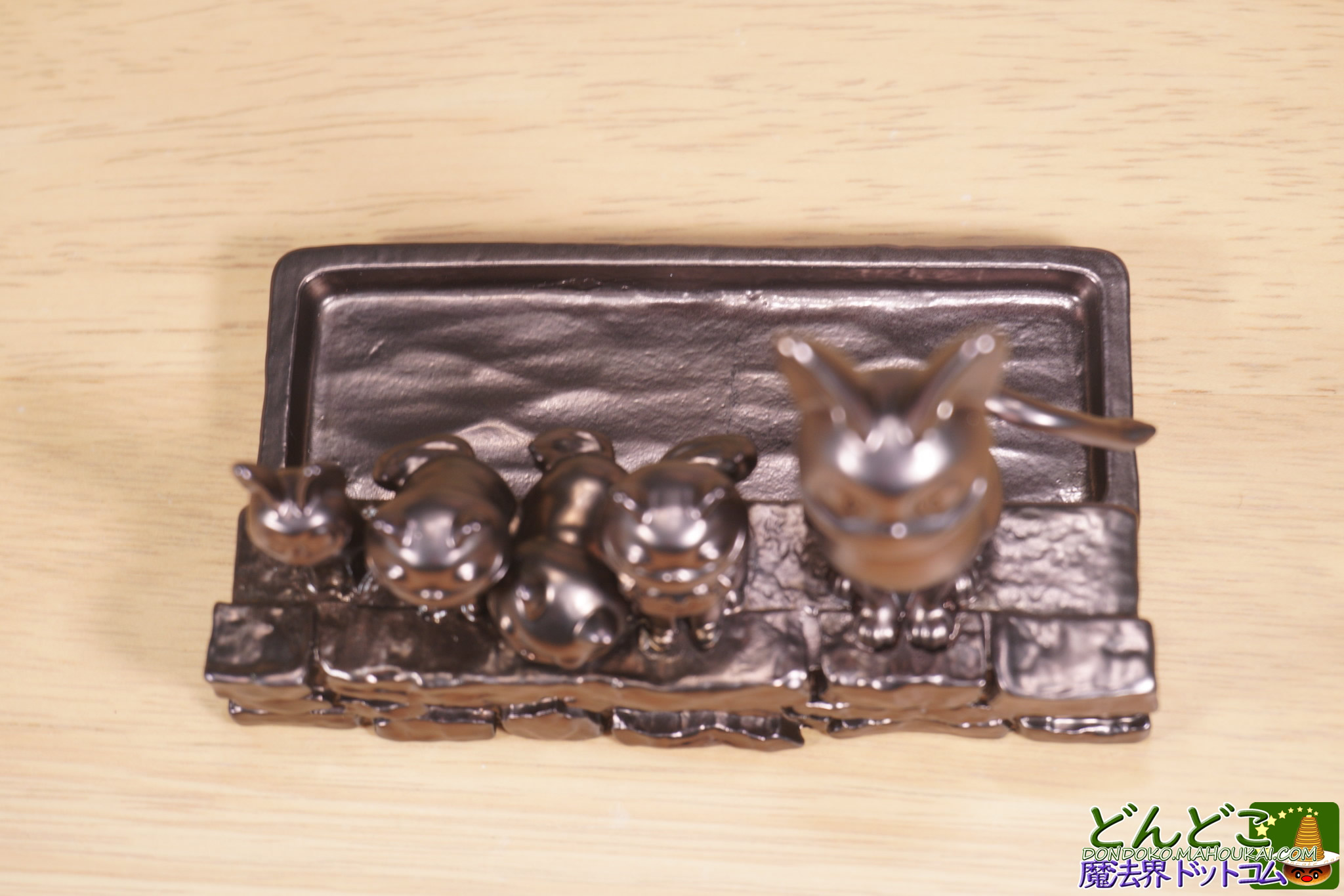 ジジと子猫たち（魔女の宅急便）メタル置物｜魔女の谷 ジブリパーク限定グッズ