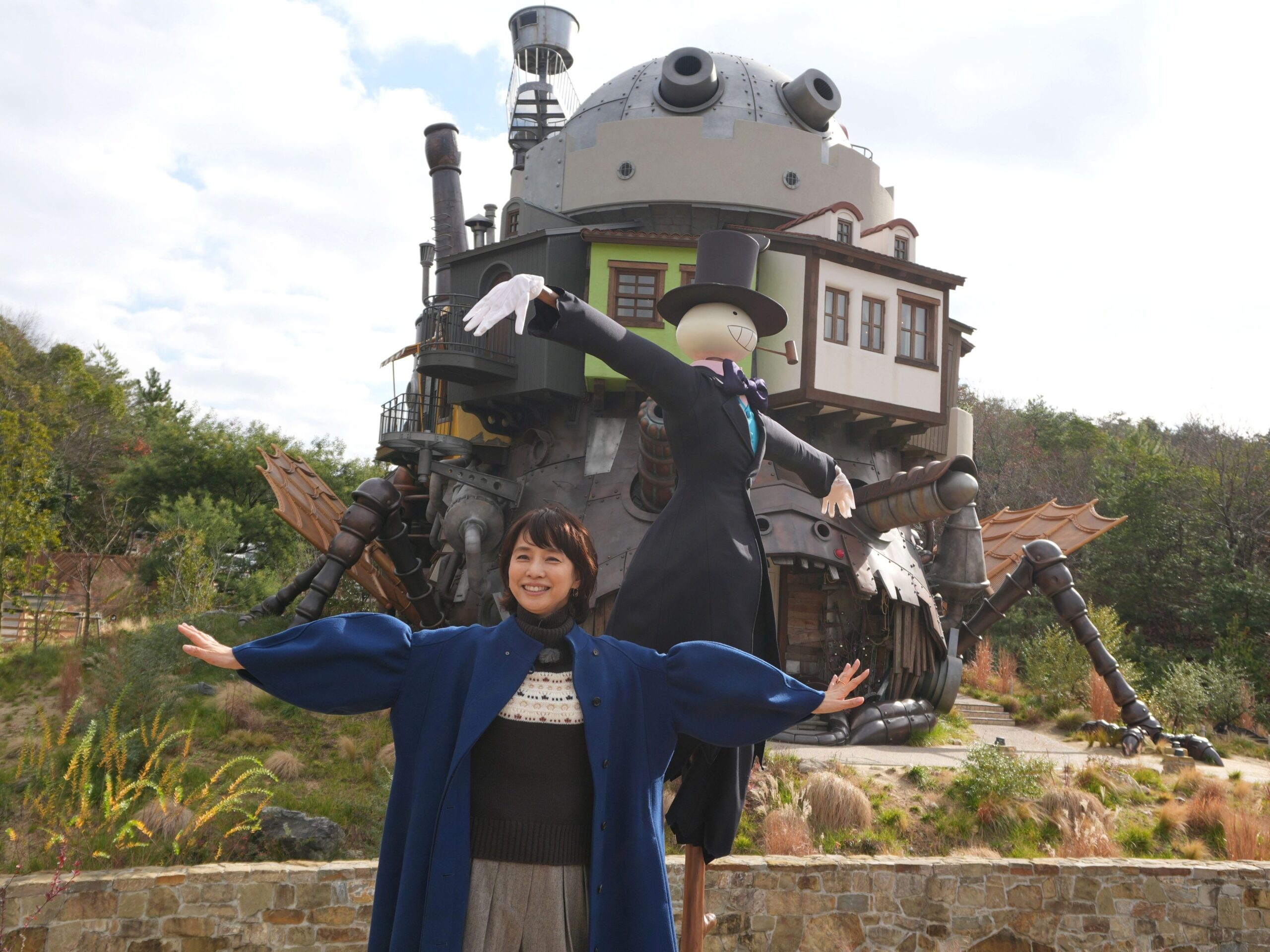 石田ゆり子さんジブリパークを訪れる♪東海テレビ番組『また、会えたね!ジブリパークSP』2026年1月11日(日)12:30~13:30放送 画像およびコメントは当番組に関する記事のみ使用可 別の記事での二次使用は不可