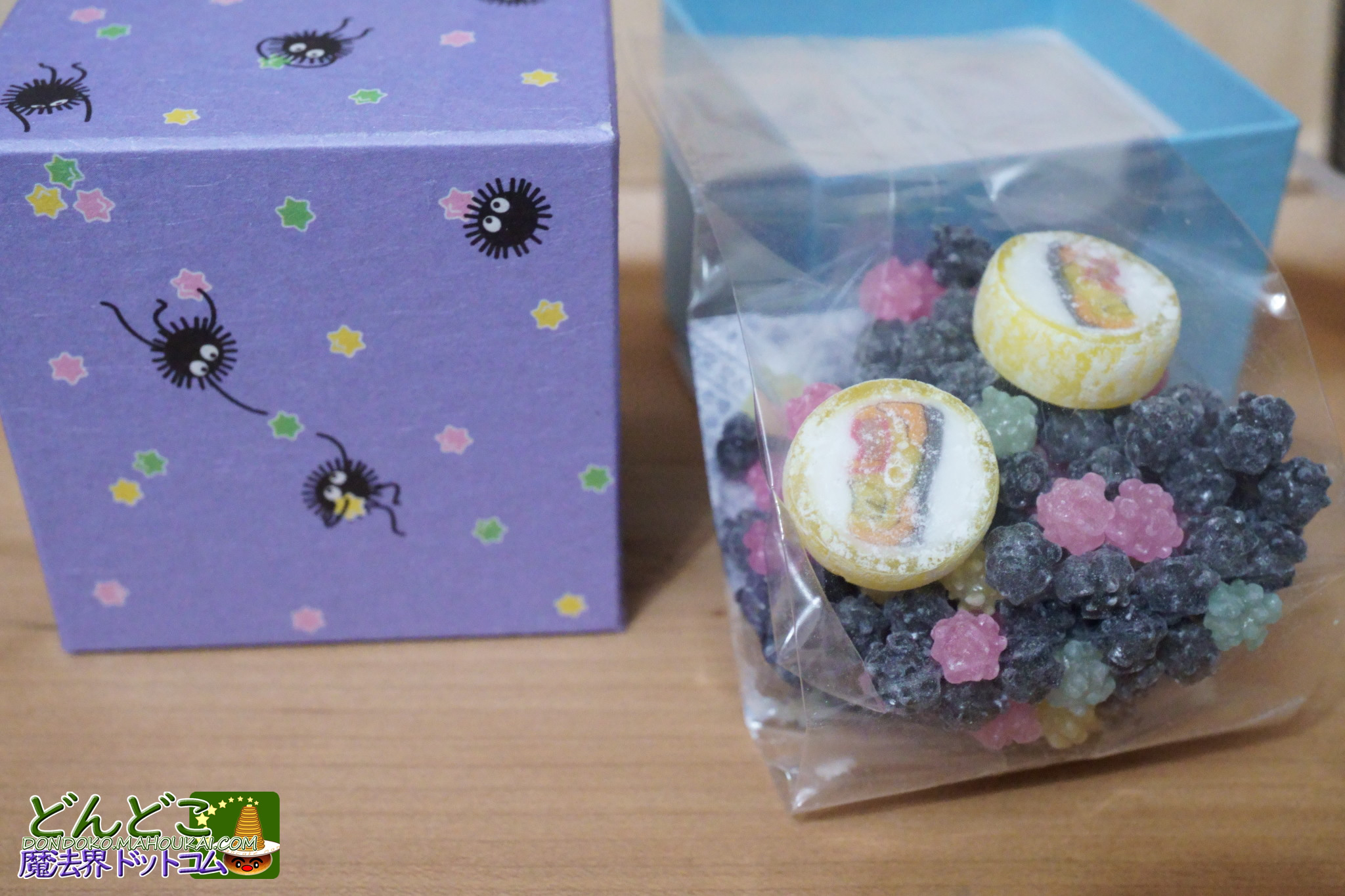 ススワタリ（まっくろくろすけ）の金平糖【ジブリパーク限定 お菓子】｜ジブリの大倉庫 冒険飛行団