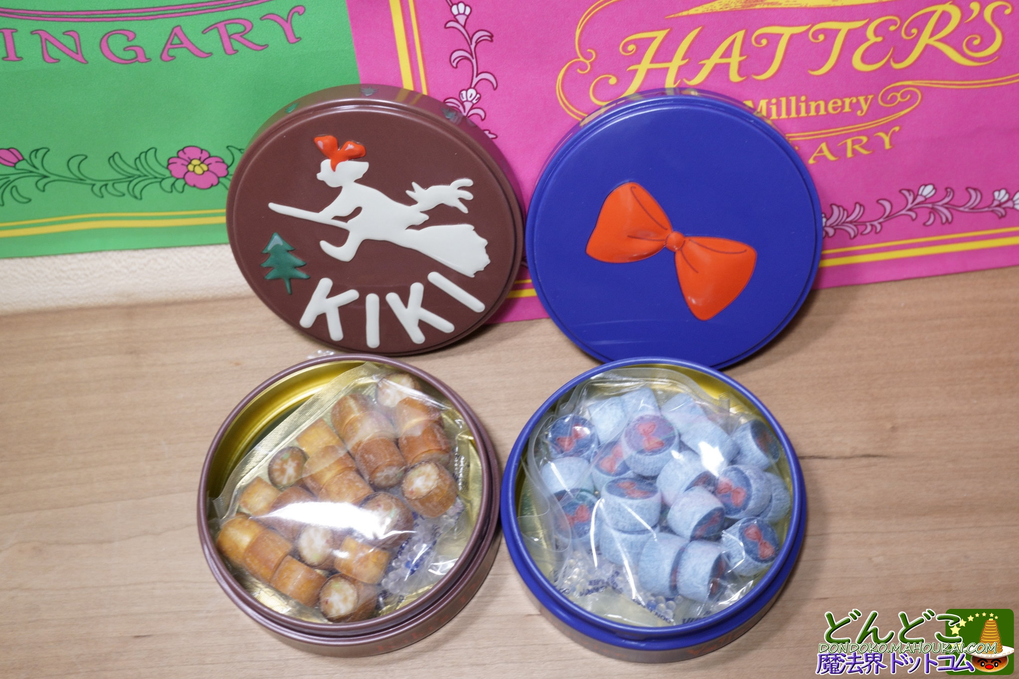 可愛いキャラクターのキャンディ缶　10種類【魔女の谷限定】ハッター帽子店