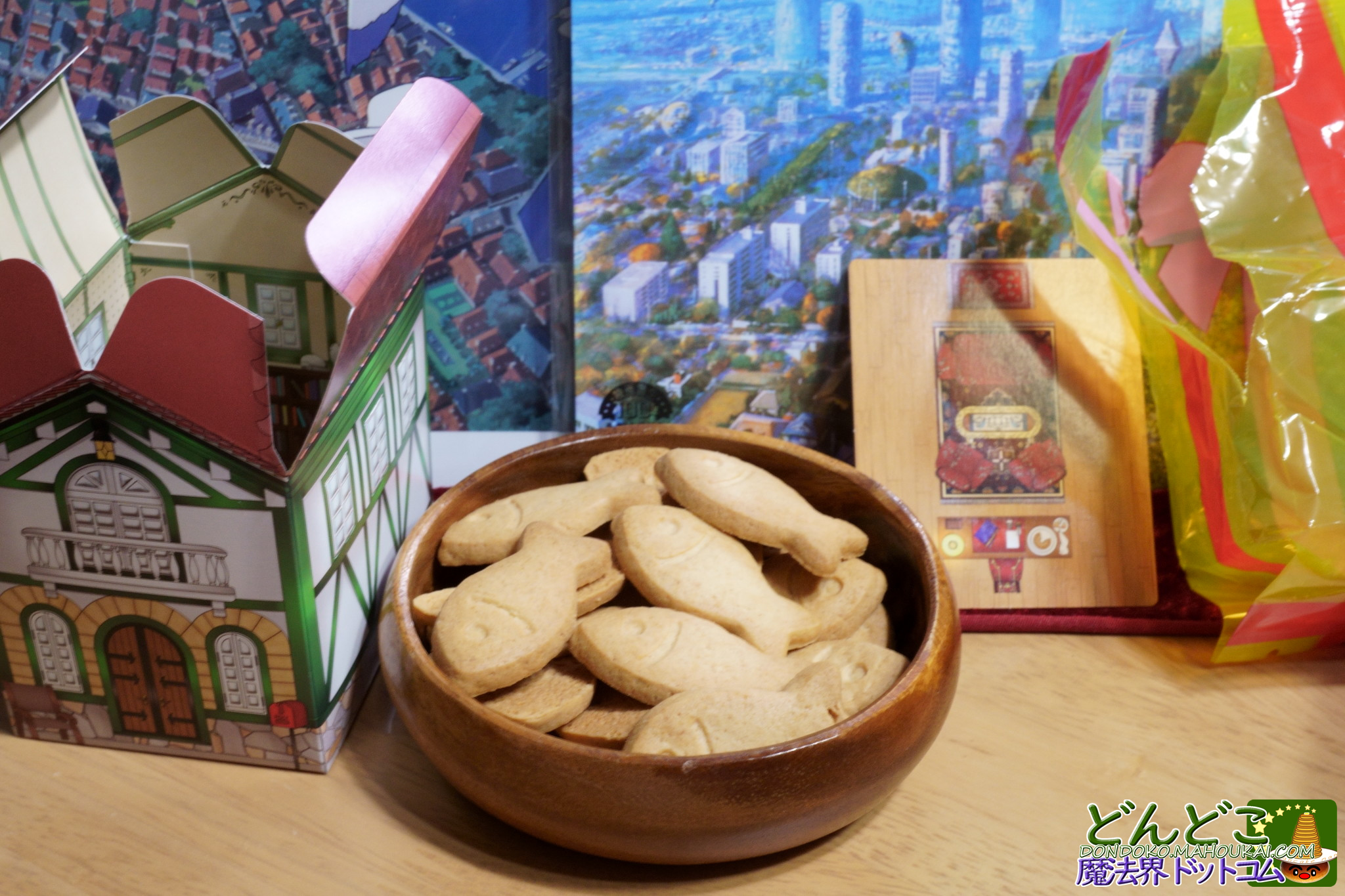 ジブリ「猫の恩返し」おさかなクッキー（猫の事務所 BOX入）登場♪ロタンダ風ヶ丘 限定お土産